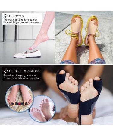 4GEAR SPORTLIFE 4G Bunion/Hallux Valgus Corrector Kit - 9pcs for Day & Night Pain Relief | Men & Women - Small Size - Buy Online on GoSupps.com