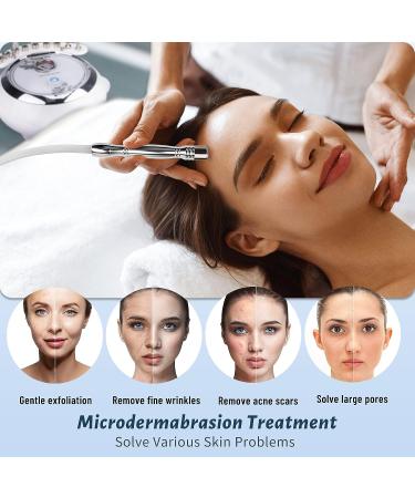 Yofuly 3-in-1 Diamond Microdermabrasion Machine | Professional Dermabrasion Equipment | 65-68cmHg Suction Power for Facial Skin Care - Buy Online on GoSupps.com