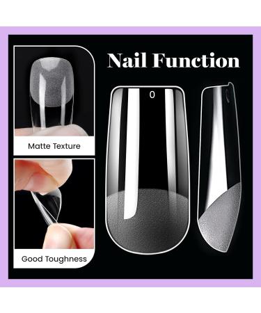 Chameleon Gel x Nail Kit: 600Pcs Square Nail Tips, Glue, UV Lamp - DIY Nail Extension Kit - Buy Online on GoSupps.com