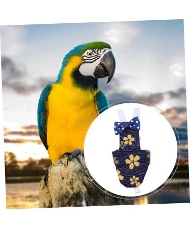 BCOATH Parrot Diaper - Reusable Bird Flying Suit & Nappies for Parakeets & Cockatiels | Perfect Flight Costume & Pee Pad - Buy Online on GoSupps.com
