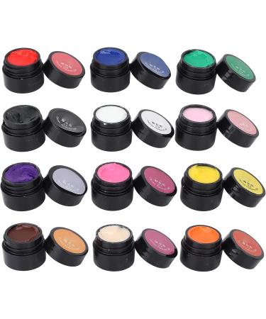 12 Colors Set High Pigmented Nail Sculpture Gel for DIY Art Long Lasting Use Safe and Odorless Suitable for Beginners - Buy Online on GoSupps.com