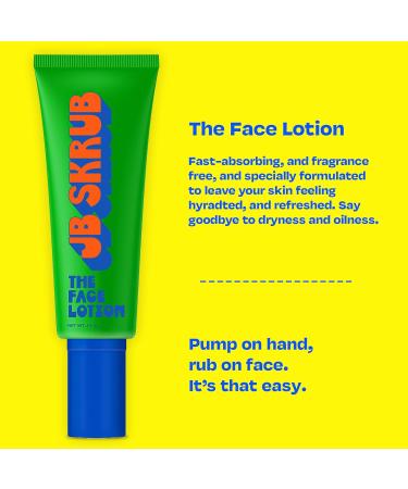 Sensitive Skin Skincare Duo: Face Lotion & Foaming Face Wash | pH Balanced Blue Light Defense for Kids & Teens - Buy Online on GoSupps.com