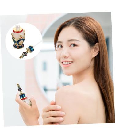 HAPINARY Perfume Bottle Essence Bottle Arabian Perfume Travel Decor Refillable Essential Oil Bottle Mermaid Party Decorations Spray Mist Bottle Vintage Victoria Miss Glass Bottle Filling 25 ml Blue - Buy Online on GoSupps.com