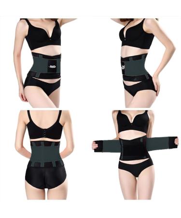 Innoti Back Band for Men & Women - Lumbar Support Belt for Sports & Work - Adjustable Compression Back Brace - Black XL (97-110 cm) - Buy Online on GoSupps.com