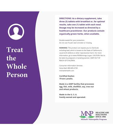 Michael's Naturopathic Kidney Factors - 60 Vegetarian Tablets for Enhanced Kidney Health - Buy Online on GoSupps.com