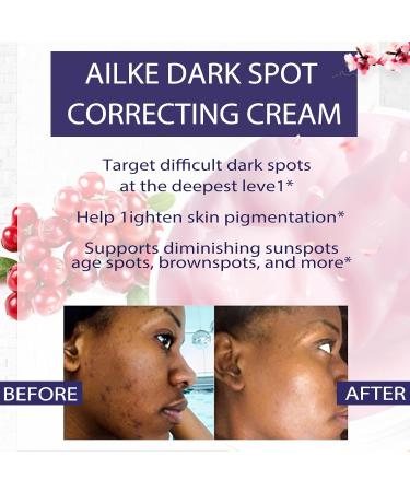 AILKE BOOST LUSTER AILKE Dark Spot Corrector Pearl Bright Cream lightening skin reduces freckles melanin hyperpigmentation even skin tone 100 ml pack of 1 1 copy - Buy Online on GoSupps.com
