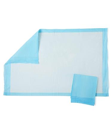 Medline Quilted Disposable Blue Underpad 23 x 36 - 50 Count | Incontinence & Furniture Protection - Buy Online on GoSupps.com
