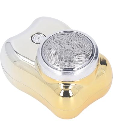 Electric Beard Clipper Mini Electric Trimmer Portable Low Noise Highly Effective for Travel (Gradient Gold) - Buy Online on GoSupps.com