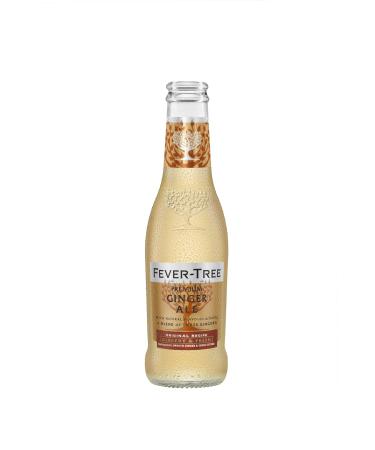 Fever-Tree Ginger Ale 4 x 200 ml (Pack of 6 Total 24 Bottles)