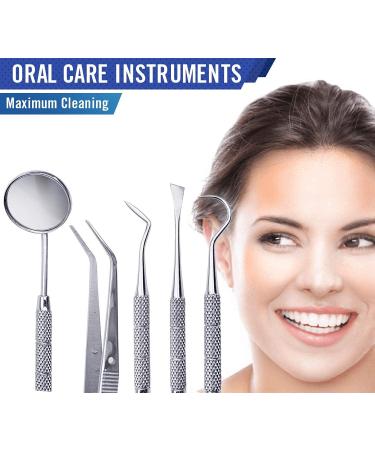 Dentaplex 5-Piece Oral Dental Care Kit for Teeth Cleaning and Whitening - Plaque, Calculus, and Tartar Removal Tools for Personal and Pet Use - Buy Online on GoSupps.com