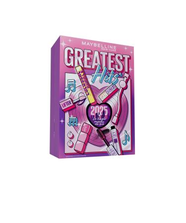 Maybelline New York Calendrier de l'Avent 2025 Coffret 24 Produits de Maquillage Grand Format Teint Regard L vres & Ongles