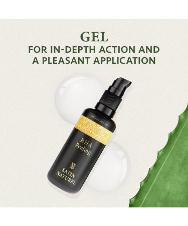 Satin Naturel Salicylic Acid BHA Exfoliant 100ml - Sensitive Skin Care Treatment for Blemishes & Hyperpigmentation - Vegan & Organic Pore Minimizer - Buy Online on GoSupps.com
