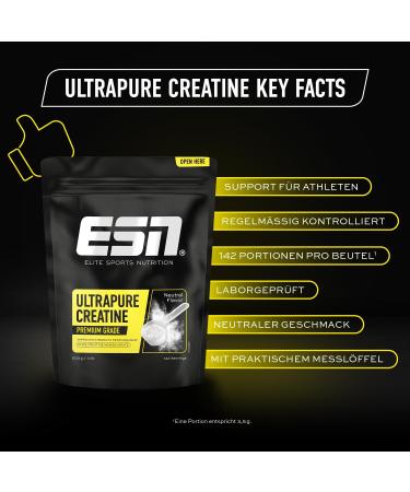 ESN ISOCLEAR Whey Isolate Protein Powder & Ultrapure Creatine - Peach Iced Tea (908g & 500g) - International Shipping Available - Buy Online on GoSupps.com