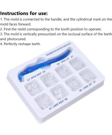 Premium Aesthetic Dental Impression Kit for Posterior Teeth - Perfect for Modeling Aesthetic Fillings - Buy Online on GoSupps.com