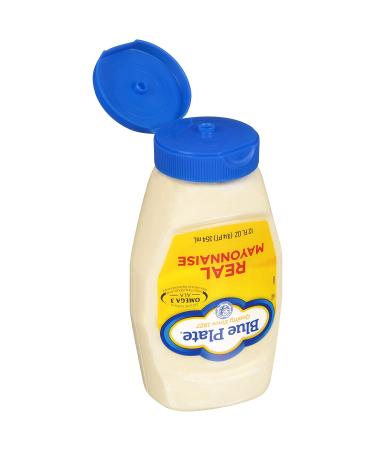 Blue Plate Real Mayonnaise 12oz Squeeze Bottle - 6 Pack | Rich and Creamy Real Mayonnaise - Buy Online on GoSupps.com