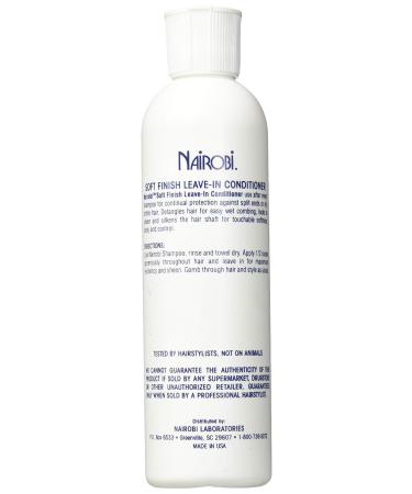 Nairobi Soft Finish Leave-in Conditioner 8 oz | International Shipping Available - Buy Online on GoSupps.com
