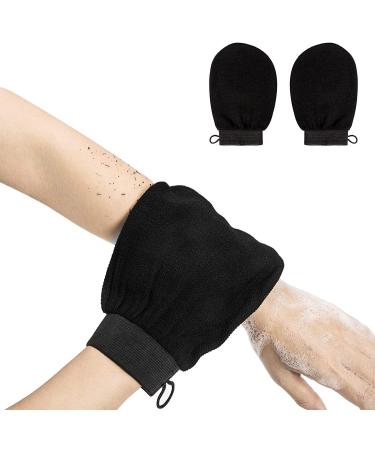 Premium Exfoliating Shower Gloves - Silky Smooth Skin Scrub Mitts | Effortless Exfoliation for Radiant Skin - International Shipping Available - Buy Online on GoSupps.com