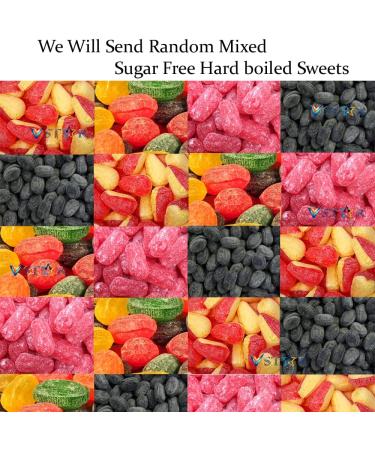 Pick & Mix Sweets Retro Candy Sweets Assorted Unwrapped Sweets - Random Mixed Sugar Free Hard Boiled Sweets (500g) - Buy Online on GoSupps.com