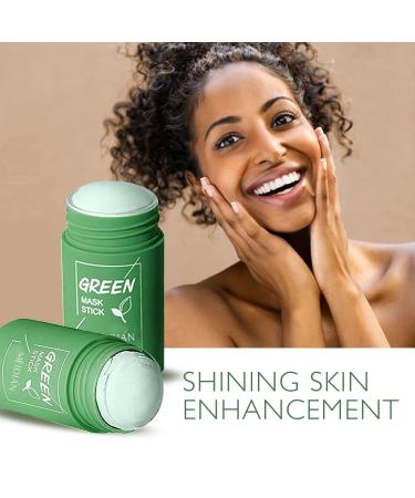 IRIYAND Green Tea Mask Stick for Face - Blackhead Remover & Pore Cleansing - 2PCS Green Tea Extract Sticks for Moisturizing & Brightening - All Skin Types - Buy Online on GoSupps.com