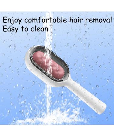 Universal Cat Brush for Long & Short Haired Cats - Cats Ridge Water Brush & Hair Remover | Rosa - Buy Online on GoSupps.com