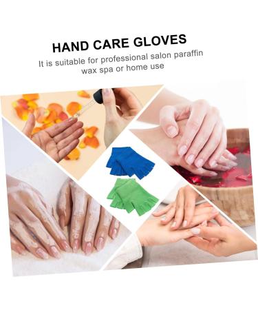 Beatifufu 2 Pairs Gel Gloves Moisturizing Gloves Reusable Half Finger Gloves Moisturizing Fingerless Gloves Essential Oils Gloves Cracked Hands Repair Gloves Grooming Glove Knitting 16X13X1CM - Buy Online on GoSupps.com