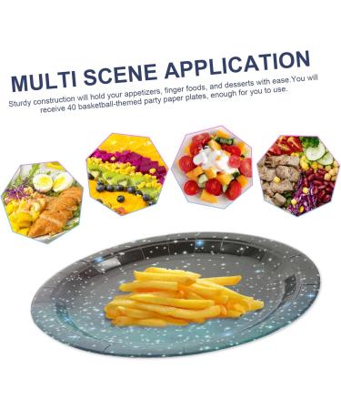 Buy Cabilock 24 Set Space-Themed Paper Plates & Cups - Perfect Outer Space Party Decorations & Dinnerware for Kids' Birthday Celebrations - Buy Online on GoSupps.com