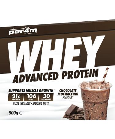 Per4m Whey Protein Chocolate Mochaccino 900g - Buy Online on GoSupps.com
