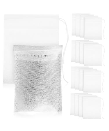 LABRIMP LABRIMP Pack of 200 Mesh Tea Filters with Drawstring for Loose Leaf Tea Easy to Use Infuser Bags Perfect for Infusion