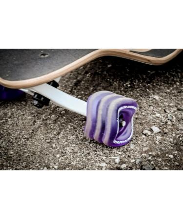 Shark Wheel 72mm 78a Longboard Cruising Wheels DNA Formula - Purple (Set of 4) - Buy Online on GoSupps.com