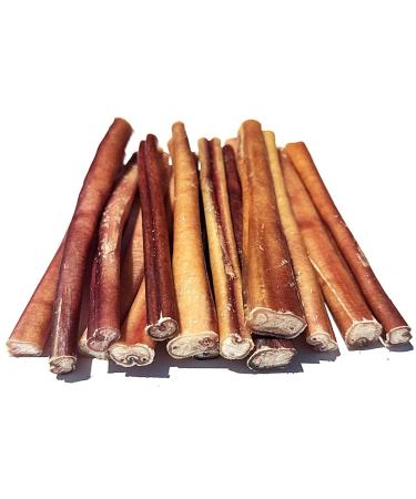 Bully Sticks for Dogs - Bully Sticks Dog Chew Treat - *Thin for Small Dogs and Puppies* - *(6 INCH 10 Pack Approx. 150 Grams)* - Low to No Odor Bull Pizzle - Premium All Natural Bully Sticks (10 PACK APPROX.) 15 g (Pack of 10)
