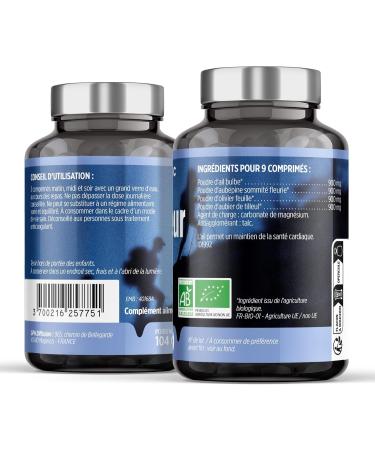 Trump Heart Bio - 400 mg - Garlic Hawthorn Lime Sapwood Olive Tree - 200 Tablets - Buy Online on GoSupps.com