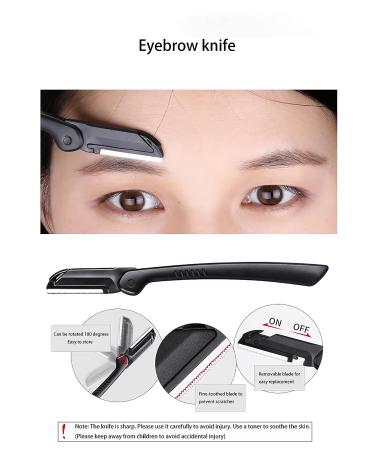 11pcs Eyebrow Grooming Set with Trimming Kit, Scissors, and Brush - Complete Eyebrow Tools for Precise Grooming - Buy Online on GoSupps.com
