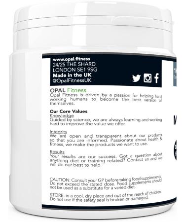 Opal Fitness Creatine Monohydrate Tablets - Increase Muscle Strength and Energy - Vegan & Easy to Swallow - Build Lean Muscle - Scientifically Proven - Buy Online on GoSupps.com