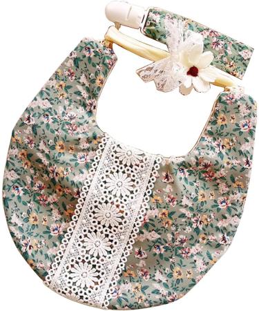 Buy Money7 3-Part Baby Headband & Bib Set - Floral Design Saliva Towel & Pacifier Clip for Boys & Girls - Pink | International Shipping Available - Buy Online on GoSupps.com