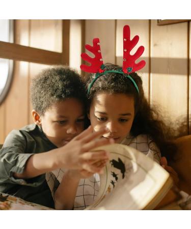 ifundom Headband Christmas Head Bopper Christmas Headwear Deer Antler Hairband Christmas Headpieces Xmas Deer Headwear Xmas Hairband Xmas Supplies Make up Christmas Utenciles Fabric Child - Buy Online on GoSupps.com
