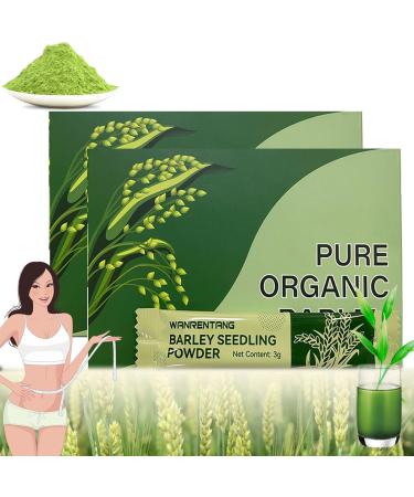 Naveta Pure Organic Barley Grass Powder - Barley Grass Juice Powder - Naveta Barley Grass Powder Organic for Women and Men Vegan Friendly (2 boxes)