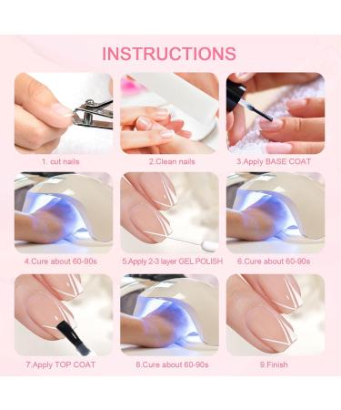 Yueshop Art Liner Gel Nail Polishes Set - 4x8ml Black Gold Silver White Collection - Drawing UV LED Gel Liner Polish Pen - Manicure Art Salon - Buy Online on GoSupps.com