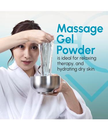 Tanaka Edition Nuru Massage Gel Powder 500g | Aloe Vera Seaweed Liquorice & Green Tea | Paraben & Glycerine Free | Made in Japan | 1.05 Gallon Yield - Buy Online on GoSupps.com