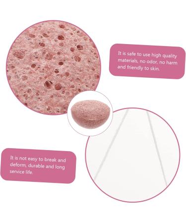 Beavorty 8pcs Konjac Facial Cleanser Sponge - Natural Exfoliating Loofah for Women - Pink Foam Sponge for Soft Glowing Skin - Buy Online on GoSupps.com