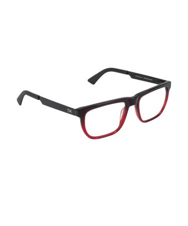 Spectre Stealth Square Medium/Large Transparent Red