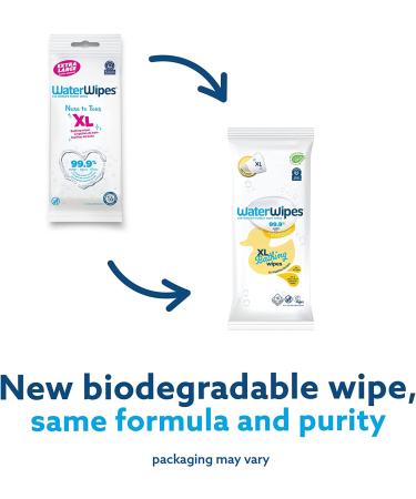 WaterWipes XL Unscented Textured Bath Wipes for Sensitive Skin - 16 Count Pack - Buy Online on GoSupps.com