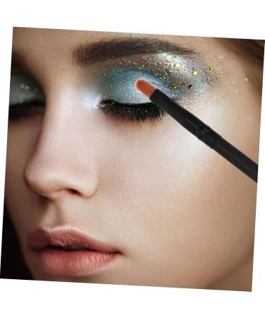 AUTSUPPL 10pcs Nose Shadow Brush Makeup Concealer Brush Single-head Brush Beauty Supply Wooden Handle Black - Buy Online on GoSupps.com