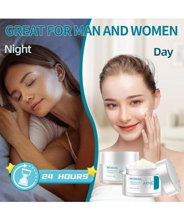 Herbal Acne Cream Anti Acne Face Cream Anti Acne Treatment with Centella And Licorice Extract Spot Cream For Blackheads And Acne Prone Skin Reduces Spot Size Face Moisturiser For All Skin Types - Buy Online on GoSupps.com
