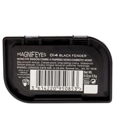 Rimmel London Magnif'eyes Mono Eyeshadow in Black Fender - 0.16 Ounce (Pack of 1) - Buy Online on GoSupps.com