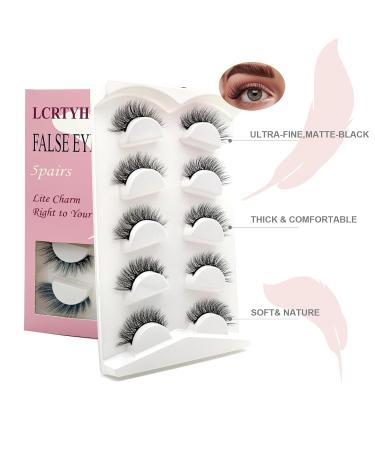 Buy 3D Natural Volume False Eyelashes | Cat Eye Fox Glamour Lashes | Easy Wear & Reusable | Pack of 5 | International Shipping Available - Buy Online on GoSupps.com
