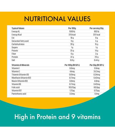 Fulfil Vitamin & Protein Bar 15X55G Dark Choc Salted Caramel - Buy Online on GoSupps.com