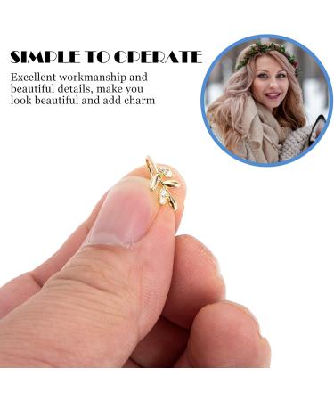 Shop Beaupretty 7pcs Non-Piercing Nose Rings - Elegant Copper Nose Jewelry for Women - Golden Heart Clip Nose Pins - Buy Online on GoSupps.com