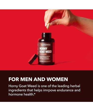 HAVASU NUTRITION Horny Goat Weed Capsules for Men & Women (30 Servings) & French Maritime Pine Bark Extract Capsules (30 Servings) - Buy Online on GoSupps.com