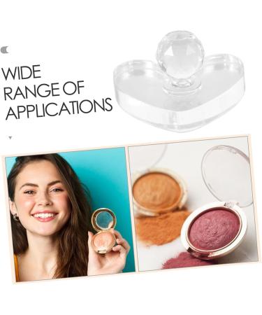 DECOMELODY Heart Shaped Blusher Eyeshadow Press Stamp Durable Make Up Tool for Blush Eyeshadow Highlighter Contour Design for Attractive Powders - Buy Online on GoSupps.com
