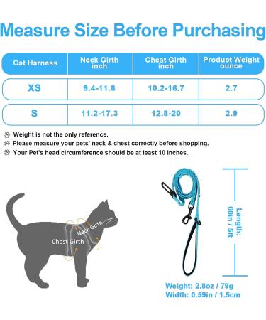 Petbonus Adjustable Cat Dishes with Leash Break-Out - Soft Breathable Cat Bowls for Kittens (XS Blue) with Reflex Stripes - Ideal for Safe Eating - Buy Online on GoSupps.com